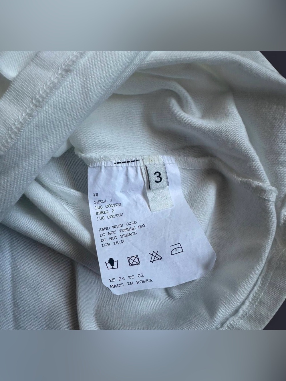 YEEZY VULTURES KOREA EXCLUSIVE II TSHIRT WHITE SZ LG KOREA LISTENING PARTY NEW - Picture 5 of 8